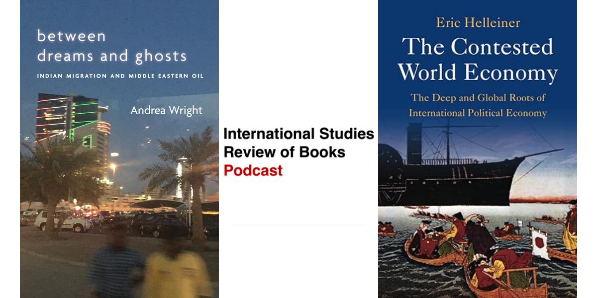 ISR Podcast - Editors' best books of 2023 - images of the two books discussed by CAE.