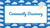A guide to community discovery
