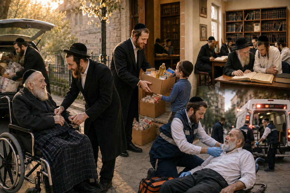 How do Charedim Uplift Israeli Society Through Chessed and Nonprofit Work?