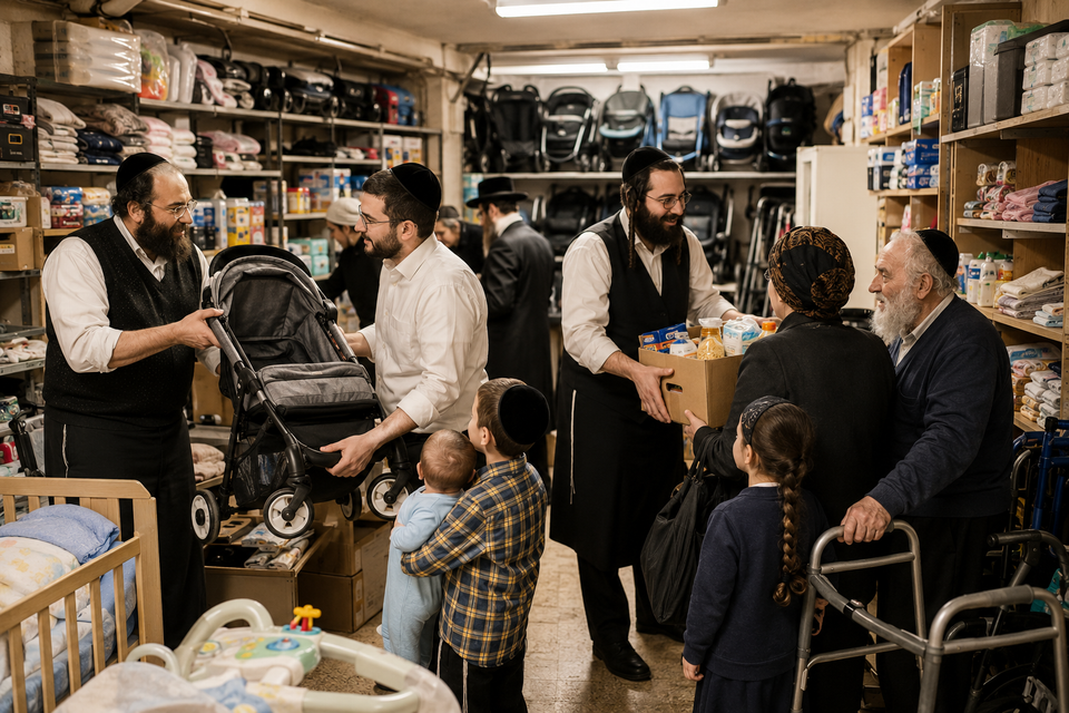 How do Charedim Uplift Israeli Society Through Gemachim?