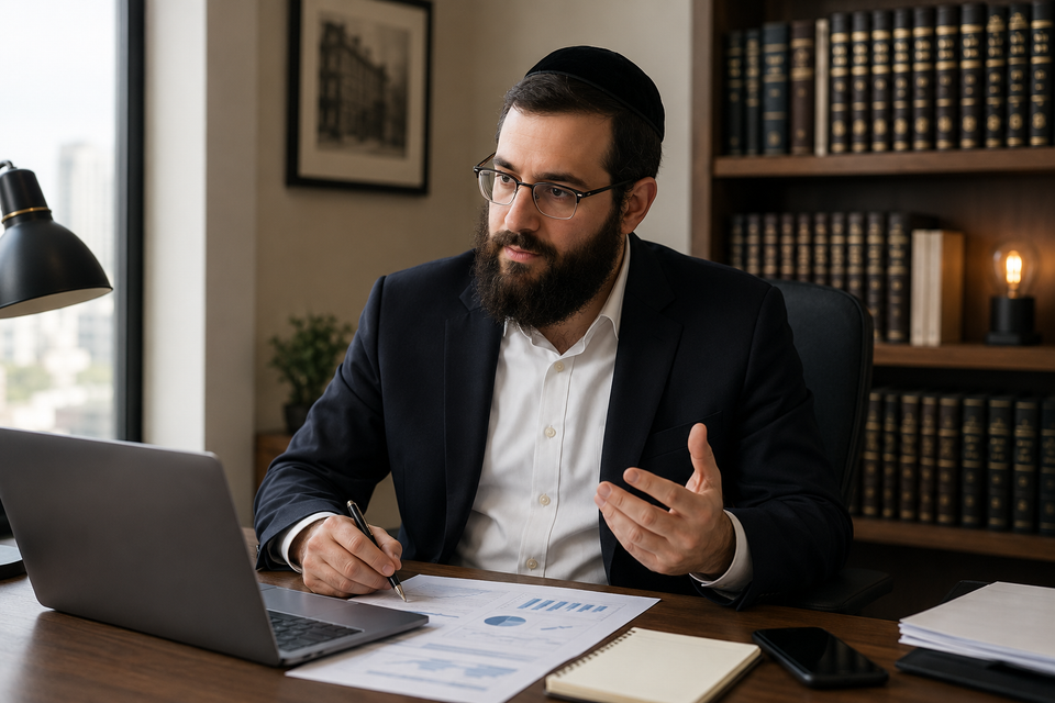 What is the Charedi view on entrepreneurship?