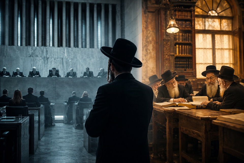 What is the Charedi view of the Israeli Supreme Court?