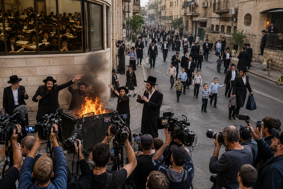 Why does the general public see these extremists on the news so often?