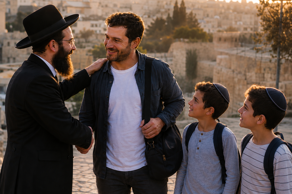 What is the Charedi view of secular Jews who work hard and raise families with values — even without Torah?