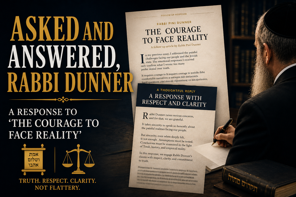 Asked and Answered, Rabbi Dunner