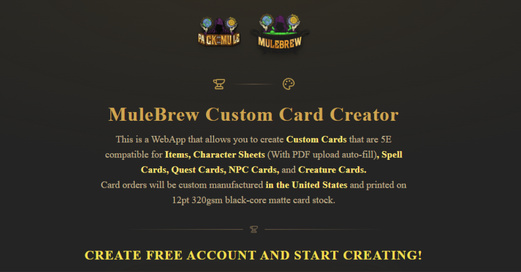 MuleBrew Card Creator: Major Overhaul + New Daily ID Season!