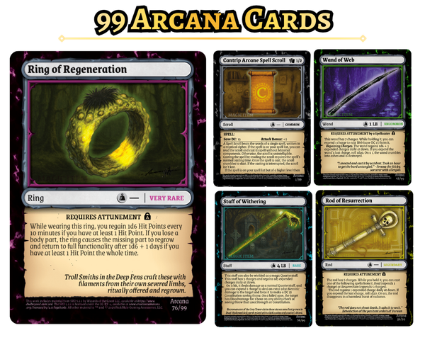 Item Card Spotlight! ARCANA!