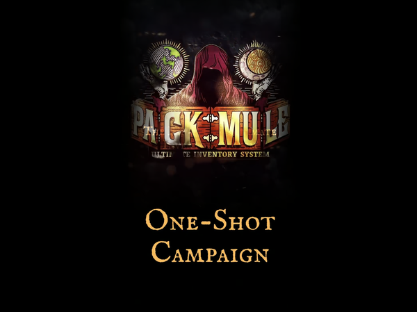One Shot Campaign Mini-Series announced! (so many updates..)