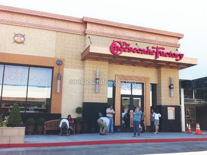 Cheesecake Factory San Mateo, California Soft Opening