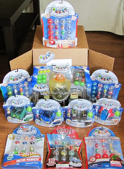 Squinkies for Boys including Marvel, Hot Wheels, Cars 2