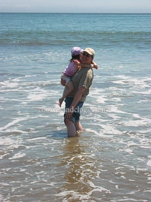 Santa Cruz Coast and Beach Boardwalk in California