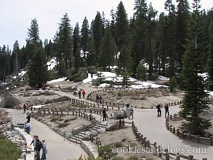 Glacier Point in Yosemite National park