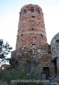 Watchtower at Grand Canyon National Park in Arizona