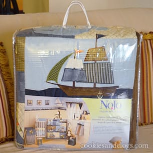 NoJo Infant Baby Toddler Bedding Collection - Ahoy Mate