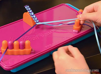 My ribbon barrette maker