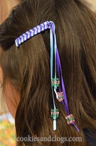 My ribbon barrette maker
