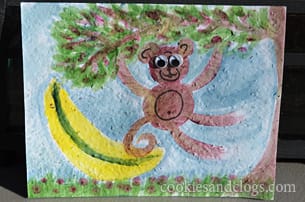 glob06 Glob it on natural botanical eco friendly paint and collage kit