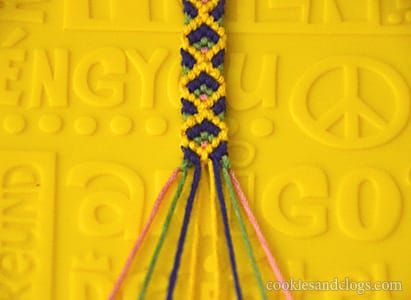 My friendship bracelet maker with anti-bully campaign