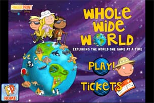 wwworld01 Whole Wide World iPhone iPad educational app by Fingerprint Network