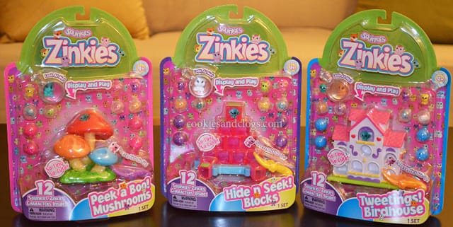 Squinkies Zinkies Mini Swishy Toys
