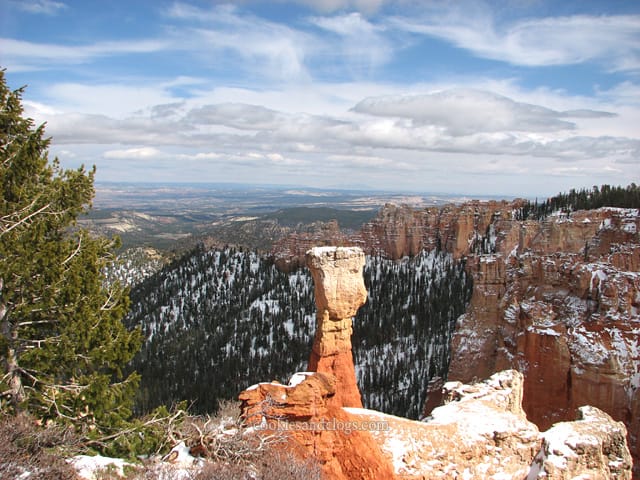 Bryce Canyon US National Park in Utah UT Hoodoo