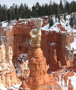Bryce Canyon US National Park in Utah UT Hoodoo