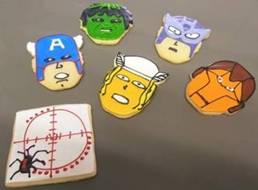 avengers_partycookies01 Marvel's The Avengers Party Cookies