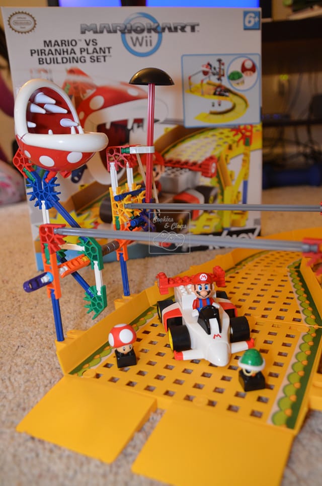 K'Nex Mario vs Piranha Plant Mario Kart Wii