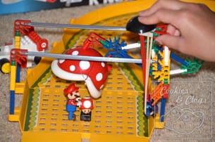 K'Nex Mario vs Piranha Plant Mario Kart Wii