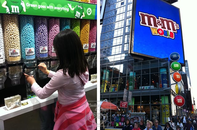 Times Square in Manhattan New York with kids