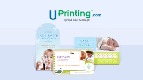 UPrinting Die-Cut Business Cards