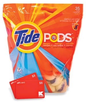 Kmart Proctor Gamble Tide Pods Gift Card