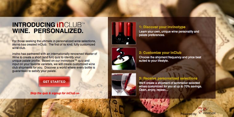 invino01 inClub by invino personalized wine club