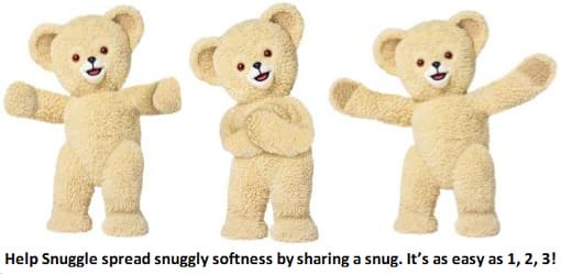 Snuggle snug across america hug
