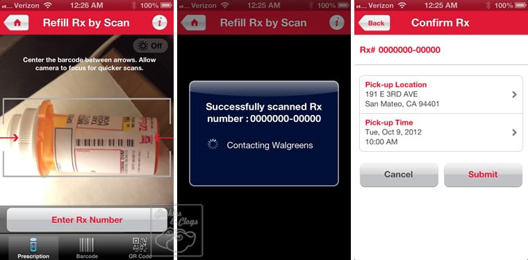 Walgreens Mobile Smartphone App Prescription Refill #BalanceRewards #Cbias