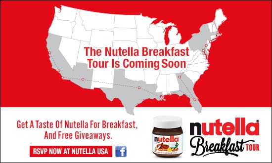 Nutella Hazelnut Spread Breakfast Tour Local