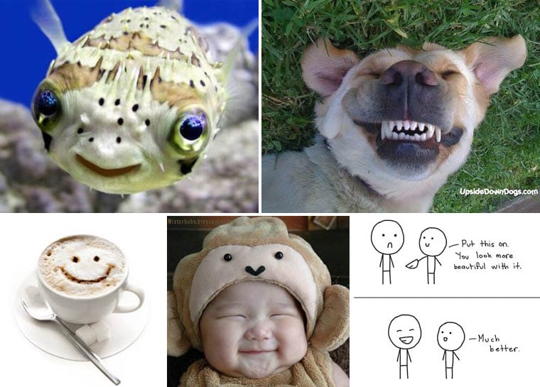 Favorite collection of sweet smiles