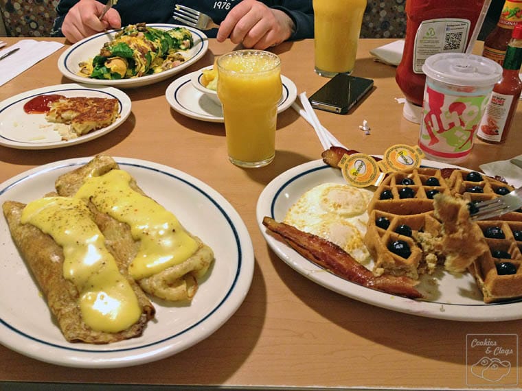Full IHOP meal