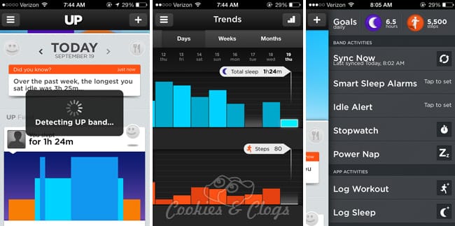 Jawbone UP Fitness, Activity, Diet, Sleep Tracker / Monitor