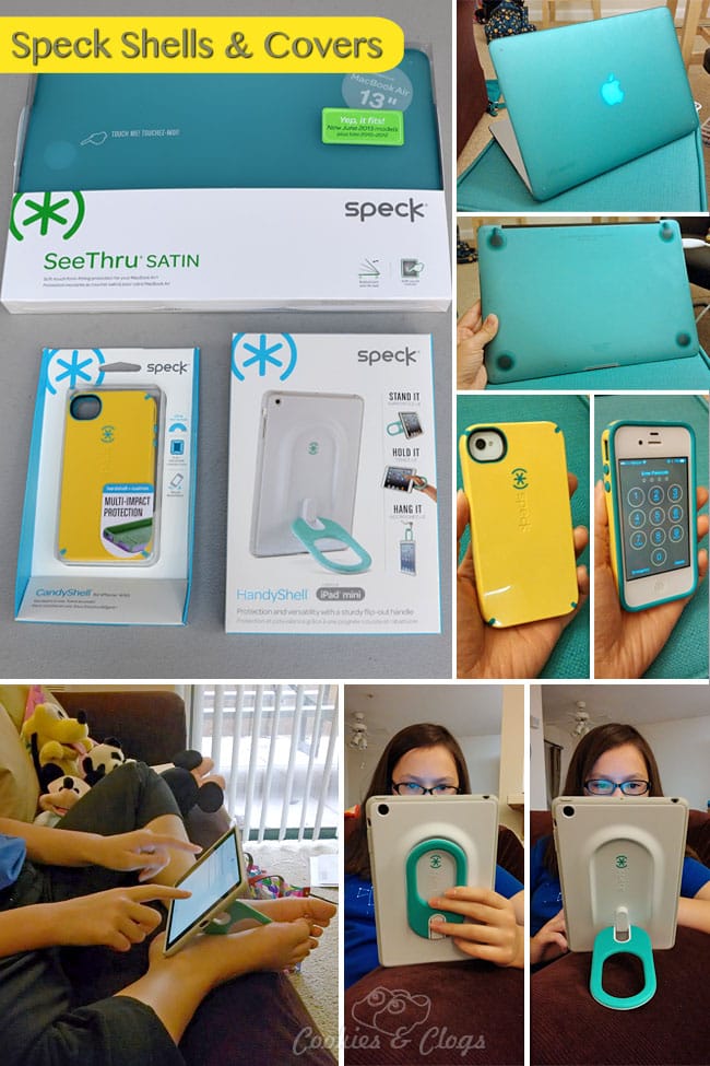 Speck Cases - MacBook Air Satin, iPhone CandyShell, iPad HandyShell