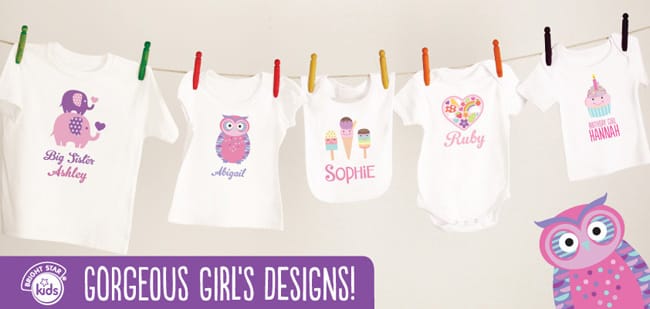 Bright Star Kids Personalized Gifts for Girls #GiftsByBSK