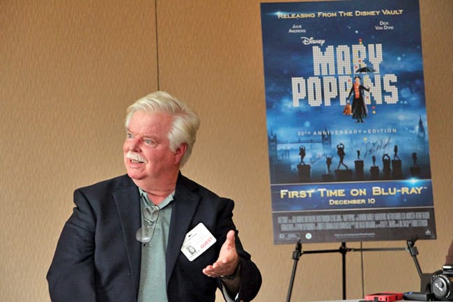 Mary Poppins Chimney Dancer and Later Costume Designer Pete Menefee #DisneyFrozenEvent #MaryPoppins