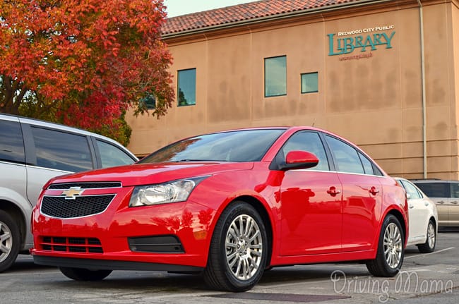 2014 Chevy Cruze Eco Fuel Efficient Sedan Family Car Review #Cars