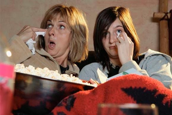 Mother and daughter crying during movie - I'm Becoming My Mother!