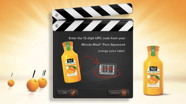 When Oranges Attack! Facebook game with Minute Maid Pure Squeezed orange juice and Modern Family's famous father