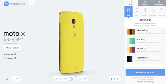Moto X custom Android phone using Moto Maker #MotoX