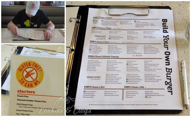 The Counter burger choices - custom built burgers and five new expert builds #TheNewGoods
