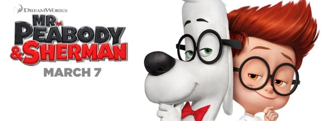 Mr. Peabody & Sherman movie hits theaters on March 7, 2014 with movie prize pack giveaway #MrPeabody