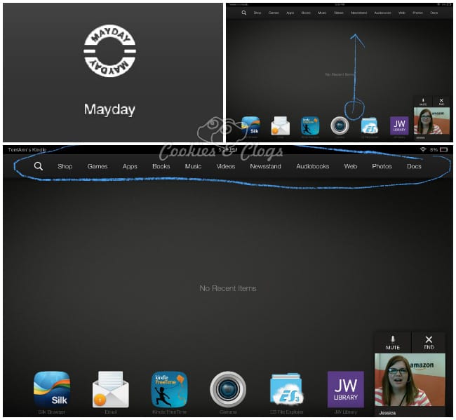 Amazon Kindle Fire HDX 8.9" Review - Mayday feature #tech