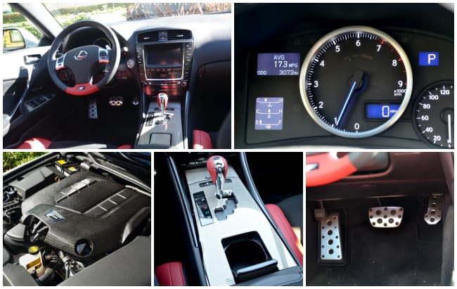 2014 Lexus IS F Sports Sedan Review #Cars